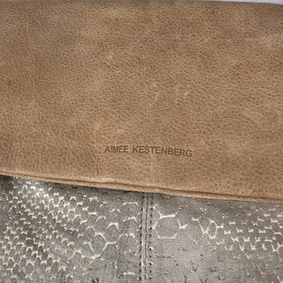 Aimee Kestenberg Beige and Cream Shoulder Bag - Picture 2 of 8